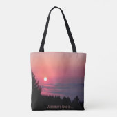 Tote Bag L'amour d'une mère est.... (Dos)