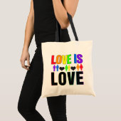 Tote Bag L'amour est amour (Devant (produit))