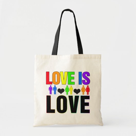 Tote Bag L'amour est amour (Devant)