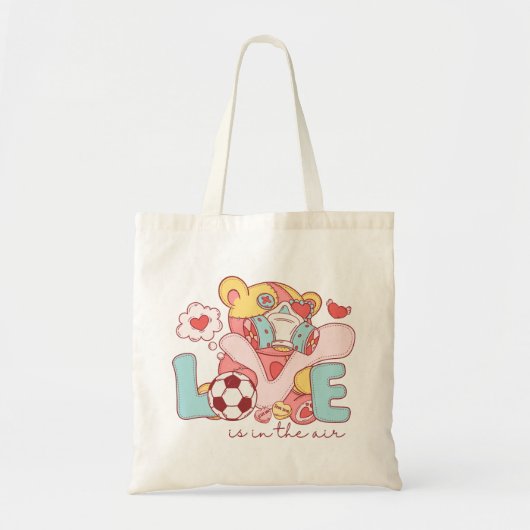 Tote Bag L'amour est dans l'air (Devant)