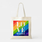 Tote Bag L'amour est la fierté de l'amour (Dos)