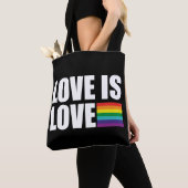 Tote Bag L'amour est l'amour (De près)