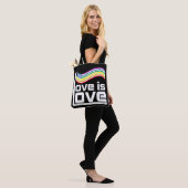 Tote Bag L'amour est l'amour (Sur le modèle)