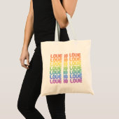 Tote Bag L'amour est l'amour Rétro (Devant (produit))