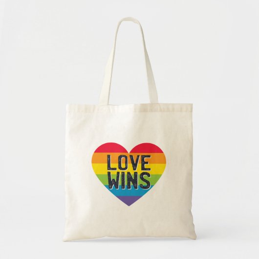 Tote Bag L'amour gagne (Devant)
