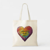 Tote Bag L'amour mène (Dos)