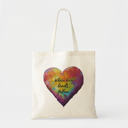 Tote Bag L'amour mène (Devant)