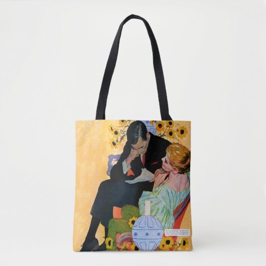 Tote Bag L'Amour Mort Lentement (Devant)