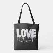 Tote Bag L'amour ne sèche jamais (Dos)