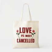 Tote Bag L'amour n'est pas annulé (Devant)