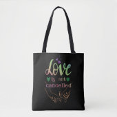 Tote Bag L'amour n'est pas annulé (Devant)
