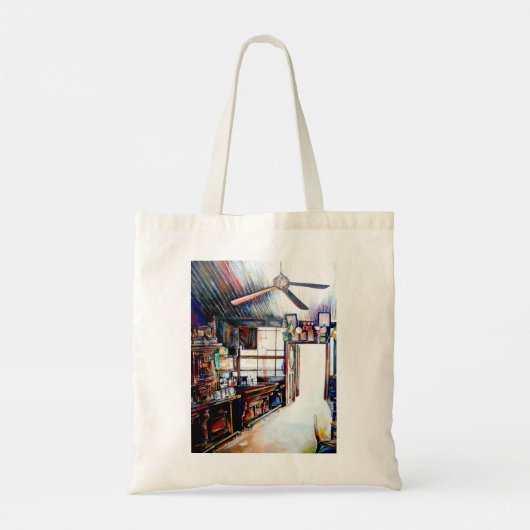 Tote Bag L'amour n'est pas un mur, c'est un pont (Dos)