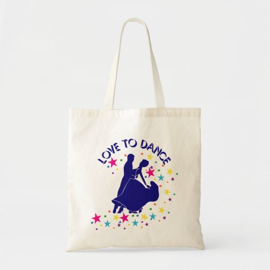 Tote Bag L'amour pour la danse (Devant)
