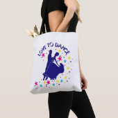 Tote Bag L'amour pour la danse (De près)