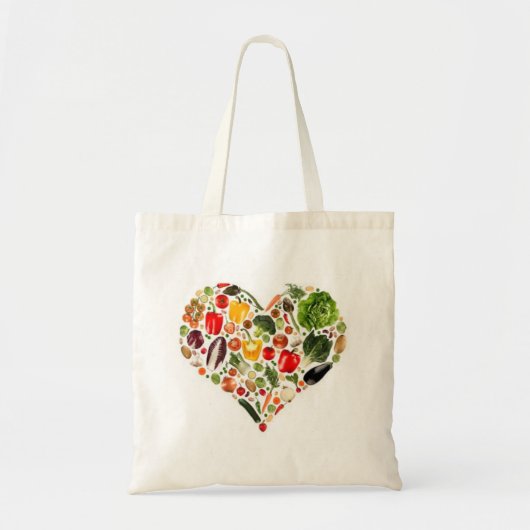 Tote Bag L'amour pour la nourriture (Devant)