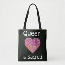 L'amour queer rose et noir est sacré