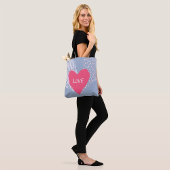 Tote Bag L'amour sur un coeur