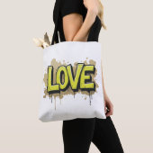 Tote Bag L'amour urbain fleurit (De près)
