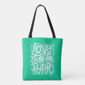 Tote Bag L'amour vert est dans les cheveux (Dos)