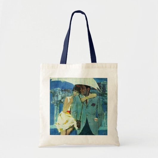 Tote Bag L'amour vient à Mlle Lucas (Devant)