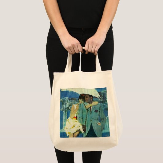 Tote Bag L'amour vient à Mlle Lucas (Devant (produit))