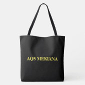 Tote Bag Lampe à huile de phoque (Dos)