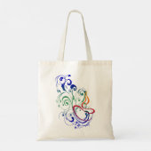 Tote Bag Lampe mystique Diwali (Dos)