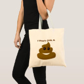 Tote Bag L'amusement ne donnent pas une dunette Emoji (Devant (produit))