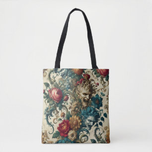 Tote Bag L'Anarchie des Arcanes - Émeute florale gothique G