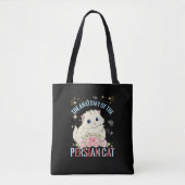 Tote Bag L'Anatomy Cat du Persian (Devant)