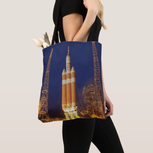 Tote Bag Lancement de la fusée spatiale Orion de la NASA (De près)
