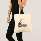 Tote Bag Lancer. Attendre. Attraper (Devant (produit))