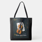 Tote Bag L'ancien MODÈLE de violon (Devant)