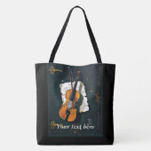 Tote Bag L'ancien MODÈLE de violon (Dos)