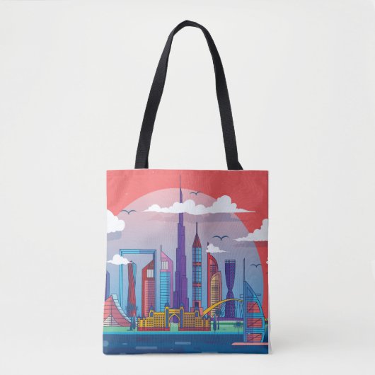 Tote Bag Landmark de Dubaï (Devant)