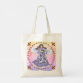 Tote Bag L'ange de Violets (Dos)