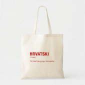 TOTE BAG LANGUAGE CROATIAN (Devant)