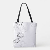 Tote Bag Langue, Dérive neigeuse (Dos)