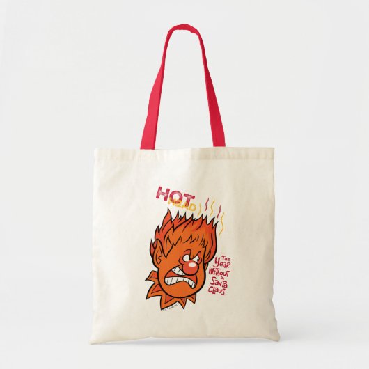 Tote Bag L'ANNÉE SANS SANTA CLAUS™ | Tête chaude (Devant)