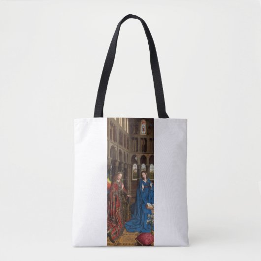 Tote Bag L'Annonciation de Van Eyck Premium Lumière Cathédr (Devant)