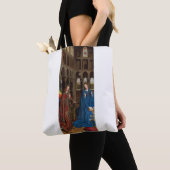 Tote Bag L'Annonciation de Van Eyck Premium Lumière Cathédr (De près)