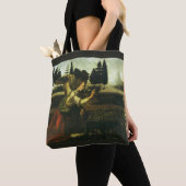 Tote Bag L'Annonciation du Seigneur de Léonard de Vinci (De près)