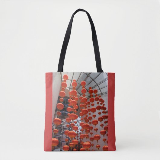 Tote Bag Lanterne Fourre-tout de Changhaï (Devant)