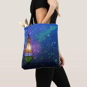 Tote Bag Lanterne magique orientale (De près)