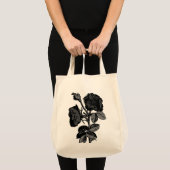 Tote Bag L'antiquité noire gothique s'est levée (Devant (produit))