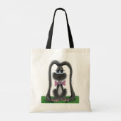 Tote Bag Lapin adorable Lapin lapin (Dos)