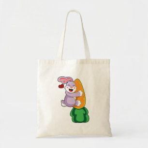 Tote Bag Lapin avec carotte
