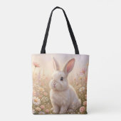 Tote Bag Lapin Blanc (Dos)