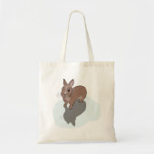 Tote Bag Lapin dans une flaque d'eau (Devant)