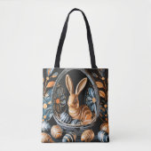 Tote Bag Lapin de Pâques (Devant)